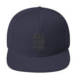 #AlliDoIsMe WoolBlend Snap Hat