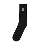 Black Embroidered socks