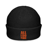 Fisherman beanie Blk/Orange