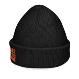 Fisherman beanie Blk/Orange