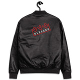 Leather Bomber Jacket