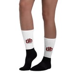 DB White/Red Socks