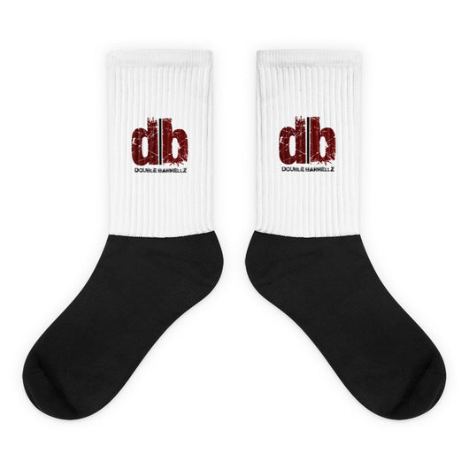 DB White/Red Socks