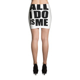 #AlliDoIsMe Women’s Mini Skirt