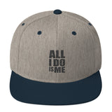 #AlliDoIsMe WoolBlend Snap Hat