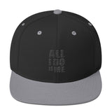 #AlliDoIsMe WoolBlend Snap Hat