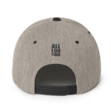 #AlliDoIsMe WoolBlend Snap Hat