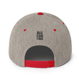 #AlliDoIsMe WoolBlend Snap Hat