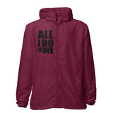 Unisex lightweight zip up jacket