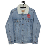 Unisex denim sherpa jacket